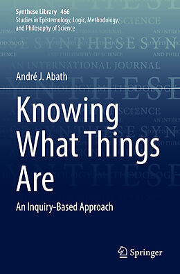 Couverture cartonnée Knowing What Things Are de André J. Abath