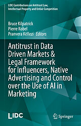 E-Book (pdf) Antitrust in Data Driven Markets & Legal Framework for Influencers, Native Advertising and Control over the Use of AI in Marketing von 