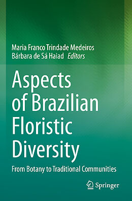 Couverture cartonnée Aspects of Brazilian Floristic Diversity de 