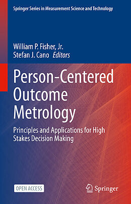 Livre Relié Person-Centered Outcome Metrology de 