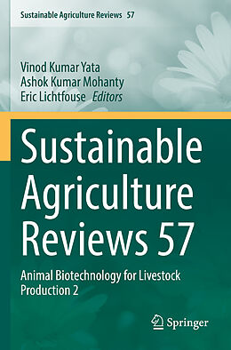 Kartonierter Einband Sustainable Agriculture Reviews 57 von 