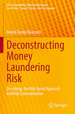 Couverture cartonnée Deconstructing Money Laundering Risk de Noémi També Bearpark