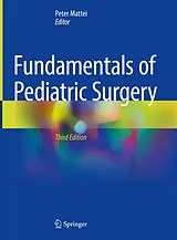Fester Einband Fundamentals of Pediatric Surgery von