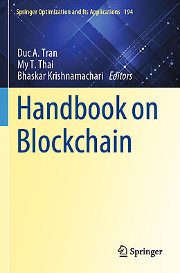 Kartonierter Einband Handbook on Blockchain von 