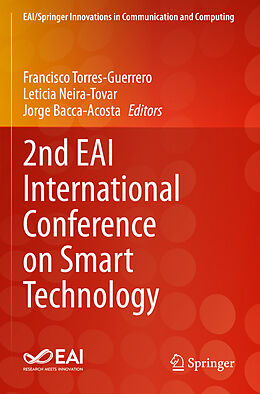 Couverture cartonnée 2nd EAI International Conference on Smart Technology de 