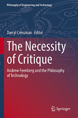 Couverture cartonnée The Necessity of Critique de 