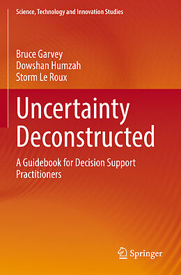 Couverture cartonnée Uncertainty Deconstructed de Bruce Garvey, Storm Le Roux, Dowshan Humzah