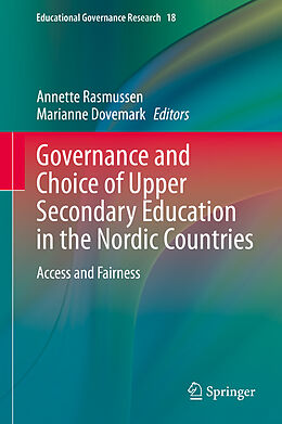 Livre Relié Governance and Choice of Upper Secondary Education in the Nordic Countries de 