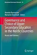 E-Book (pdf) Governance and Choice of Upper Secondary Education in the Nordic Countries von 