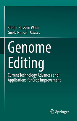 Livre Relié Genome Editing de 