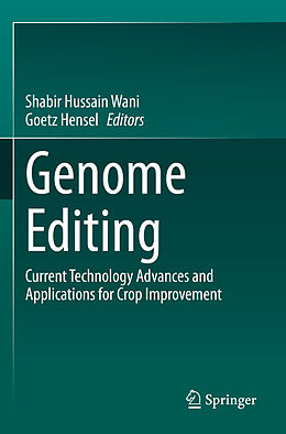 Couverture cartonnée Genome Editing de 