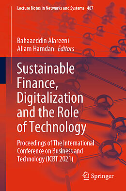 Couverture cartonnée Sustainable Finance, Digitalization and the Role of Technology de 