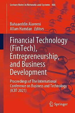 eBook (pdf) Financial Technology (FinTech), Entrepreneurship, and Business Development de 