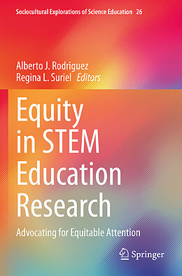 Couverture cartonnée Equity in STEM Education Research de 