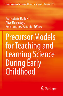 Couverture cartonnée Precursor Models for Teaching and Learning Science During Early Childhood de 