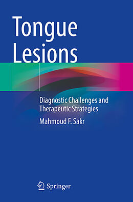 Couverture cartonnée Tongue Lesions de Mahmoud F. Sakr