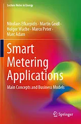 Kartonierter Einband Smart Metering Applications von Nikolaos Efkarpidis, Martin Geidl, Holger Wache