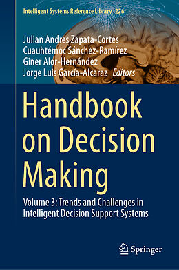 Livre Relié Handbook on Decision Making de 