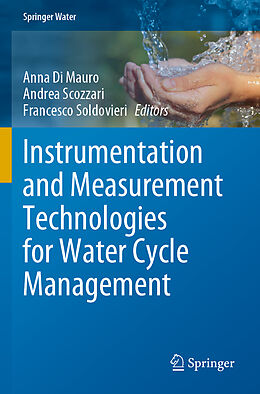 Couverture cartonnée Instrumentation and Measurement Technologies for Water Cycle Management de 