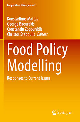 Couverture cartonnée Food Policy Modelling de 