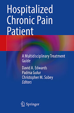 Couverture cartonnée Hospitalized Chronic Pain Patient de 