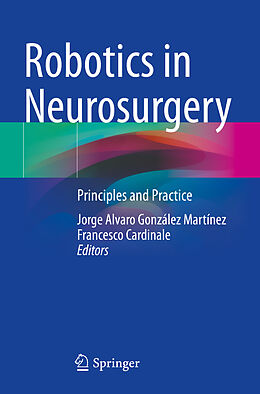 Couverture cartonnée Robotics in Neurosurgery de 