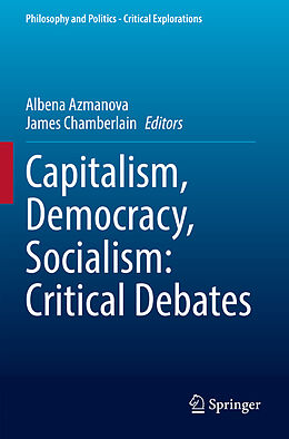 Couverture cartonnée Capitalism, Democracy, Socialism: Critical Debates de 