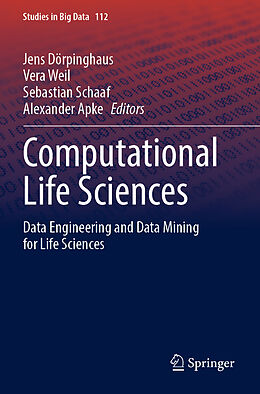 Couverture cartonnée Computational Life Sciences de 