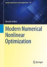 E-Book (pdf) Modern Numerical Nonlinear Optimization von Neculai Andrei