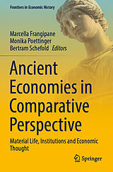 Couverture cartonnée Ancient Economies in Comparative Perspective de 