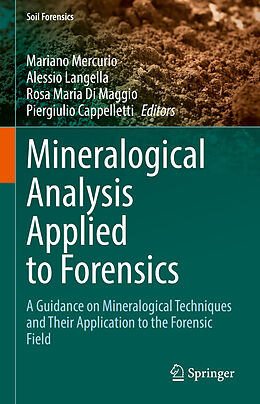 Fester Einband Mineralogical Analysis Applied to Forensics von 