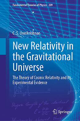 eBook (pdf) New Relativity in the Gravitational Universe de C. S. Unnikrishnan