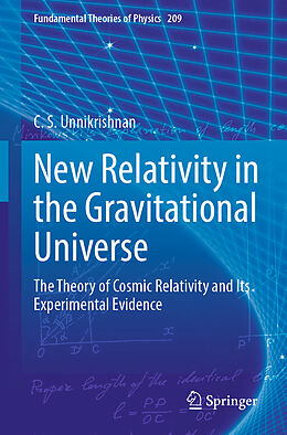 Couverture cartonnée New Relativity in the Gravitational Universe de C. S. Unnikrishnan