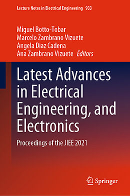 Livre Relié Latest Advances in Electrical Engineering, and Electronics de 