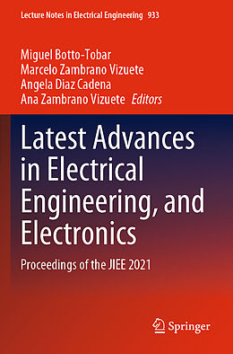 Couverture cartonnée Latest Advances in Electrical Engineering, and Electronics de 