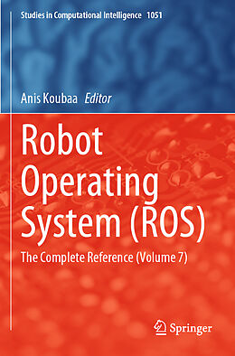 Couverture cartonnée Robot Operating System (ROS) de 