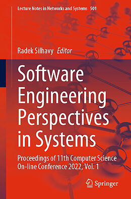 Couverture cartonnée Software Engineering Perspectives in Systems de 