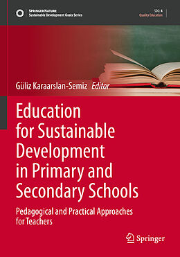 Kartonierter Einband Education for Sustainable Development in Primary and Secondary Schools von 