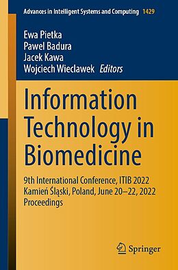 eBook (pdf) Information Technology in Biomedicine de 