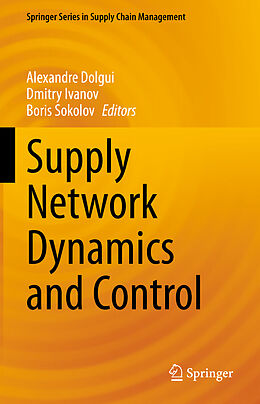 Livre Relié Supply Network Dynamics and Control de 