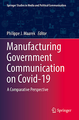 Couverture cartonnée Manufacturing Government Communication on Covid-19 de 