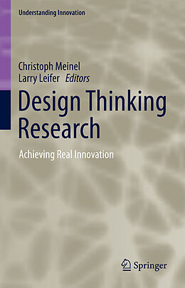 Fester Einband Design Thinking Research von 