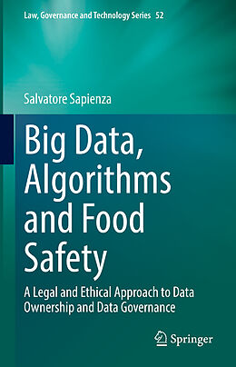 Livre Relié Big Data, Algorithms and Food Safety de Salvatore Sapienza