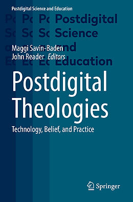 Couverture cartonnée Postdigital Theologies de 