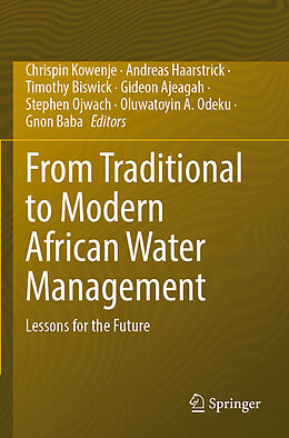 Kartonierter Einband From Traditional to Modern African Water Management von 