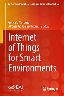 Livre Relié Internet of Things for Smart Environments de 