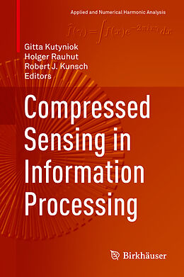 Fester Einband Compressed Sensing in Information Processing von 