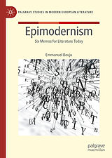 E-Book (pdf) Epimodernism von Emmanuel Bouju
