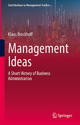 Livre Relié Management Ideas de Klaus Brockhoff