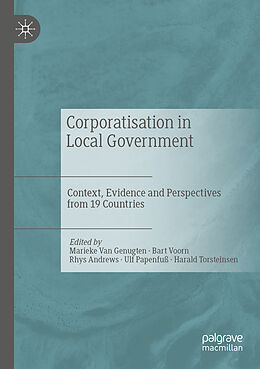 Kartonierter Einband Corporatisation in Local Government von 